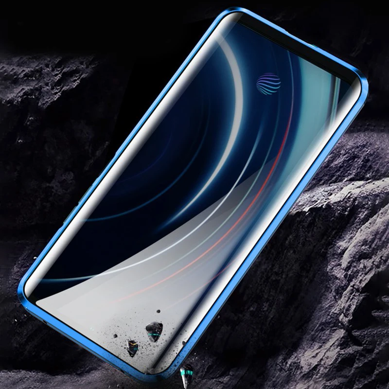 360° Full Protection Magnetic Case For Samsung Galaxy A50 A30 Double Sided Tempered Glass Cover A30S |