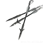 Дротика для стрельбы из нержавеющей стали мощная стрела для глубокой воды специально для охоты Рогатка пуля катапульта арбалетная стрела