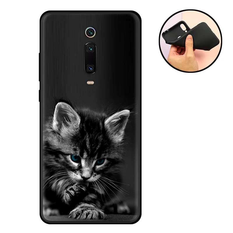 TJMPM Чехлы для Xiao mi Red mi K20, чехол Red mi K20 Pro, черный матовый Силиконовый чехол mi 9 T, задняя крышка для mi 9 T mi 9 T mi 9 T mi 9 T K 20 - Цвет: TJMPM