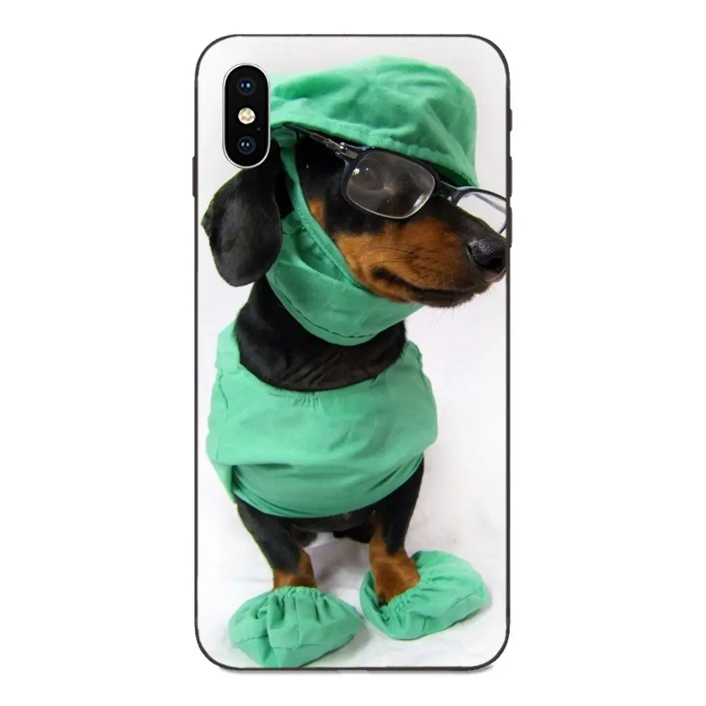 as picture Плюс в виде симпатичных животных щенок таксы для Galaxy A3 A5 A6 A6s A7 A8 A9 A10 A20E A30 A40 A50 A60 A70 A80 A90 плюс - Цвет: as picture