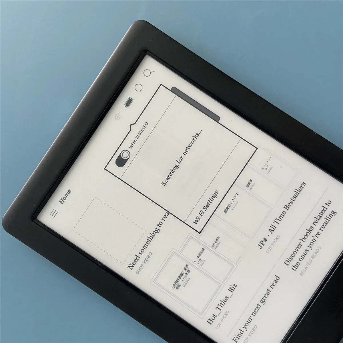Электронная книга Kobo Touch 2 0 E-Ink 6 дюймов 800x600 WiFi N587 электронная |