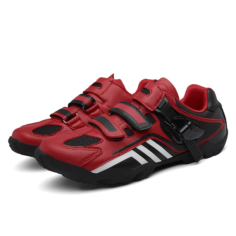 

NewLTSUYO men's bicycle shoes breathable lock men's mountain bike shoes men's bicycle racing triathlon sports shoes