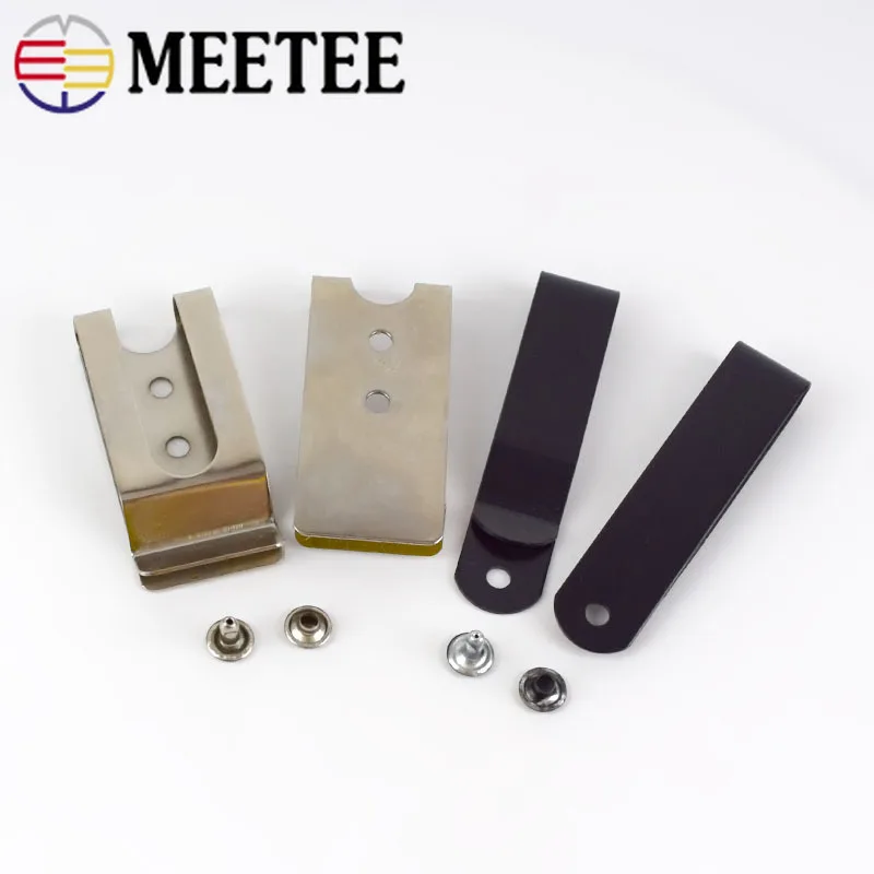 Meetee 2/5 шт. 5 5/6 7 см металлические зажимы для ремня металлическая пряжка крючок