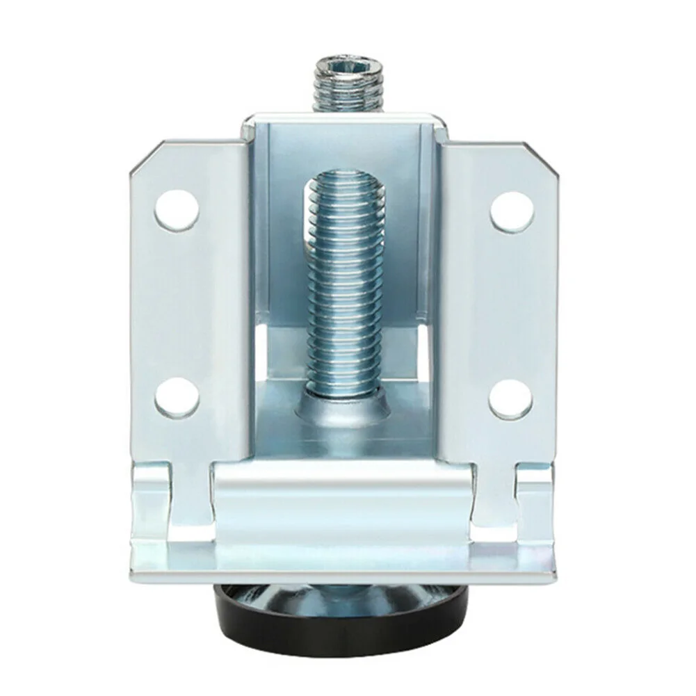 

2pcs Home Levelers Furniture Hardware DIY Shelving Accessories Anti Slip Pad Cold Rolled Steel Feet Cabinet Adjustable Table Leg