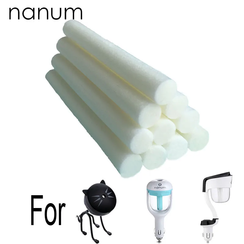 

Car air fresheners Aromatherapy Nebulizer nanum Car Humidifier Replace wick Sterilization sponge stick Water stick 10 pcs/lot