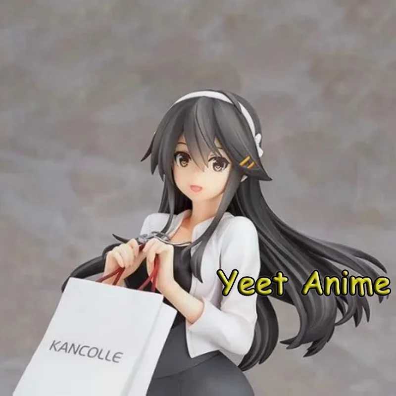 

Anime Figure Kantai Collection Haruna Shopping Model Sexy Girl PVC Action Figure Static Collection Ornaments Toys For Gift 23CM
