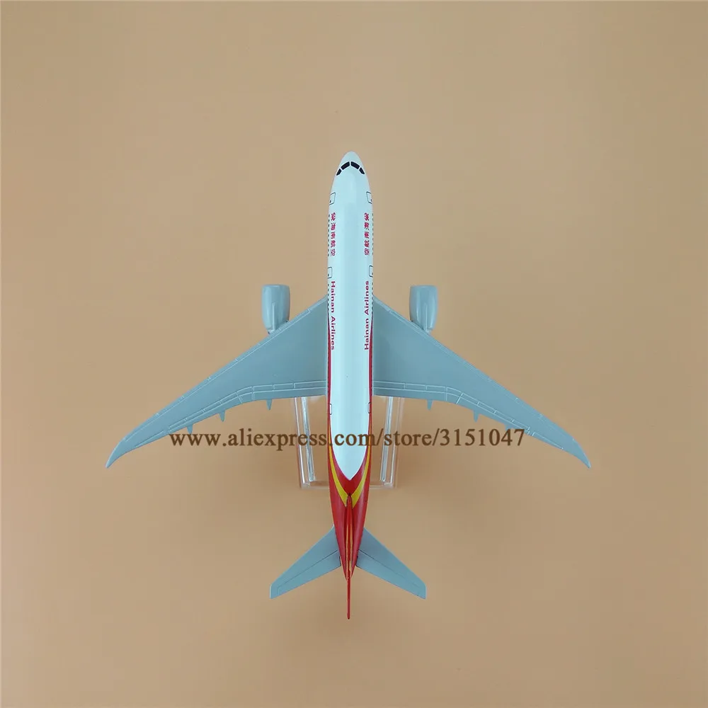 16 см авиамодель самолета China Hainan Airlines Боинг 787 B787 модель из металлического сплава