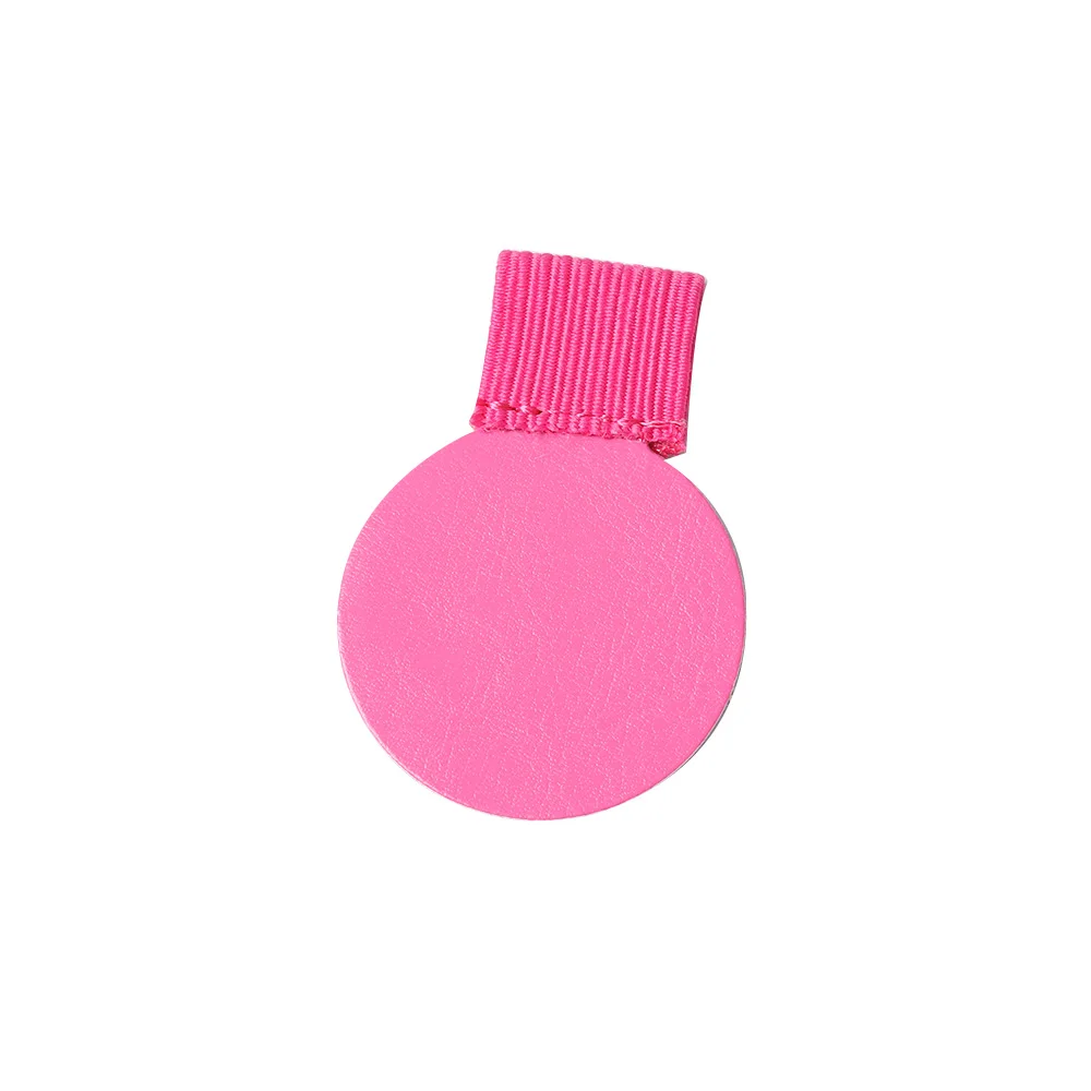 Rose Red1 1 шт., 25 стилей, самоклеющиеся кожаные ручки, зажим, карандаш, эластичная петля для ноутбуков, журналов, клипбордов, держатель для ручек, эластичная петля - Цвет: Rose Red1