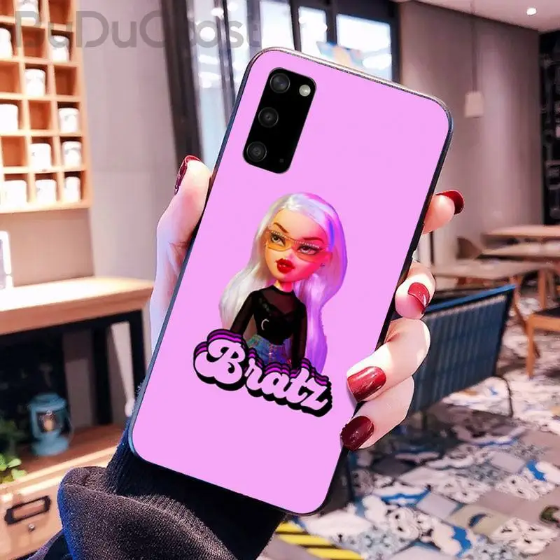 

lovely Doll Bratz Phone Case for Samsung S20 plus Ultra S6 S7 edge S8 S9 plus S10-5G lite 2020 S10E