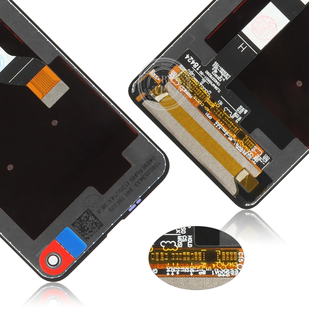 Для Motorola One Action LCD для Moto дисплей дигитайзер сенсор стеклянная панель экран