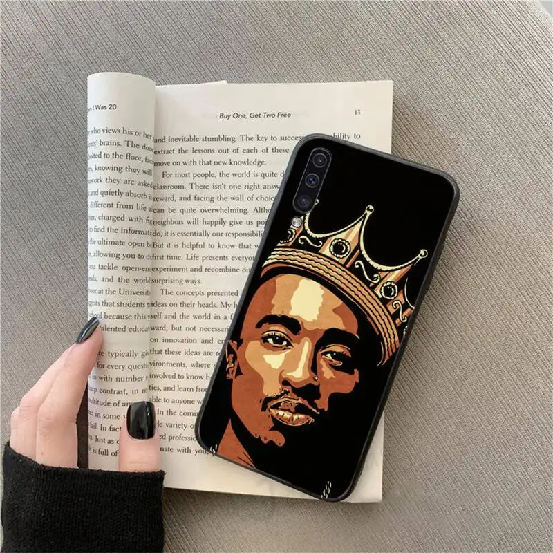 

2pac American rapper Phone Case For Samsung galaxy S 9 10 20 A 10 21 30 31 40 50 51 71 s note 20 j 4 2018 plus