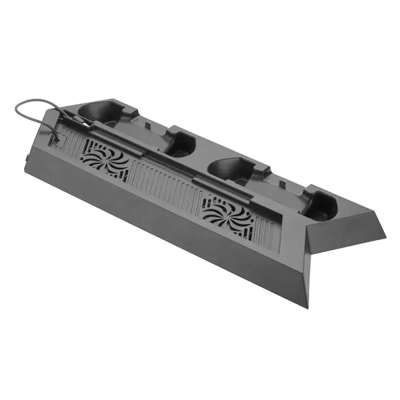 Многофункциональная вертикальная подставка для PS4 2020 с вентилятором охлаждения