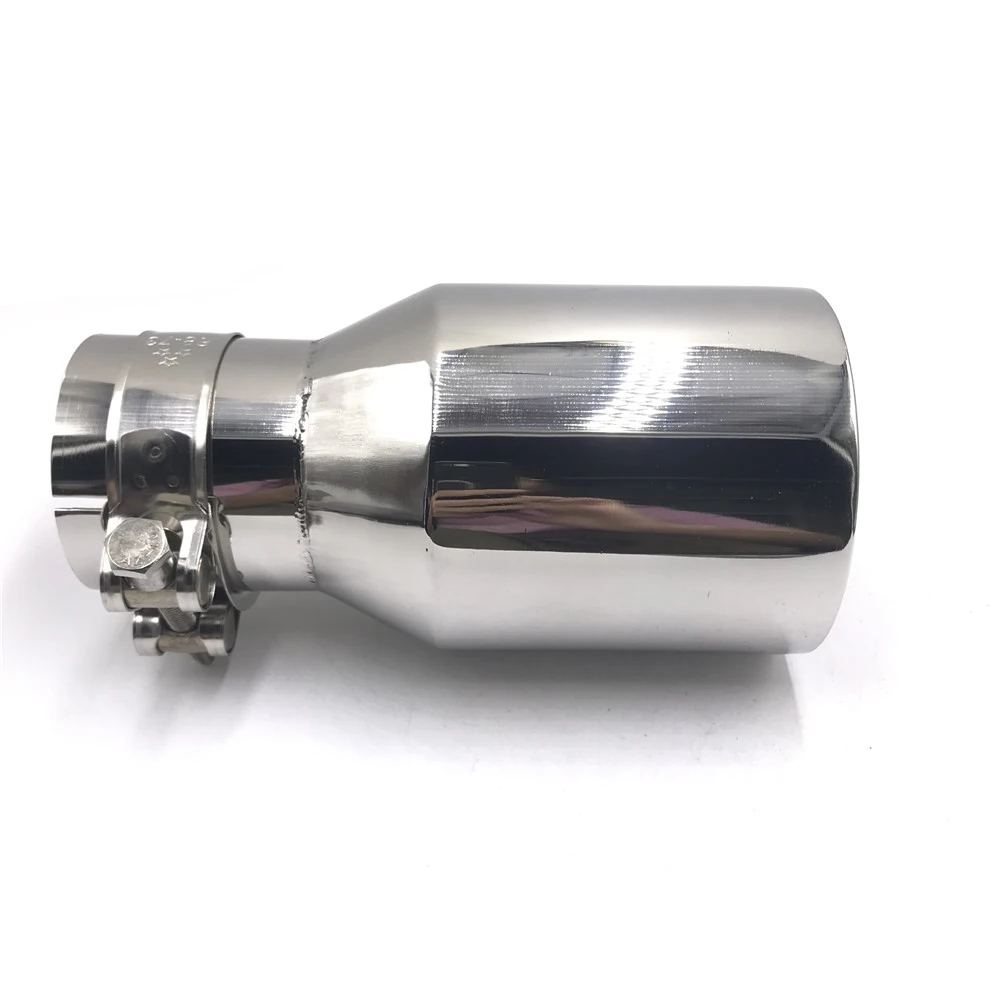 Universal Car Exhaust Muffler Tail Pipe - Stainless Steel Chrome Decorative Tip - Automobile Accessories - Car-Styling image 4
