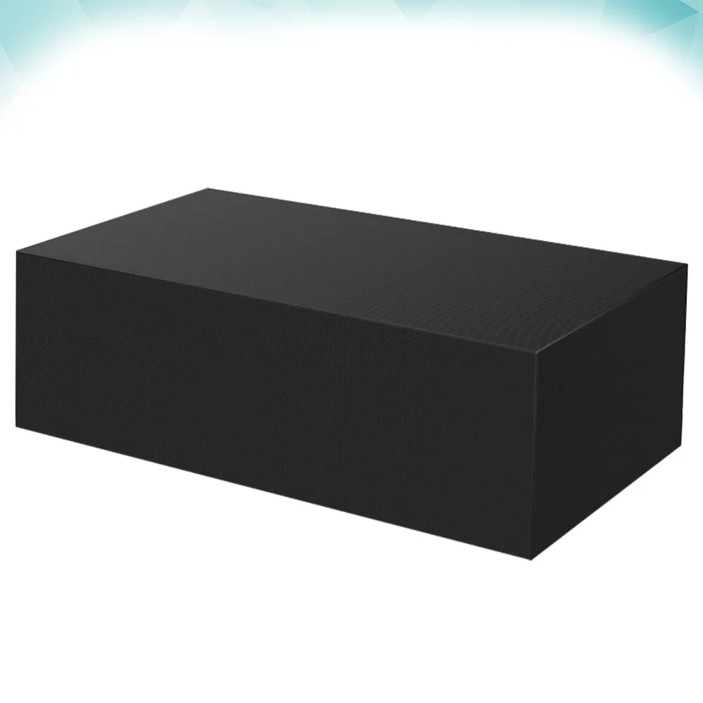 

Outdoor Dust Cover Oxford Cloth Cover Waterproof Dust Guard for Table Furniture Black Black (170x94x70cm)
