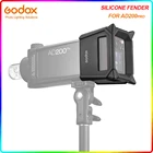 Godox AD200Pro-PC силиконовый держатель для вссветильник, поглощающий воздействие, предотвращающий экструзию, специально разработанный для вспышки AD200Pro