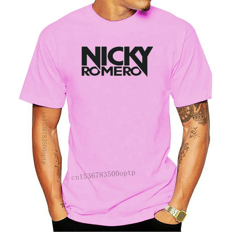 

Новая футболка Nicky Romero, Мужская футболка, женские топы, футболка из 100% хлопка, Забавный принт, футболка с круглым вырезом и коротким рукавом