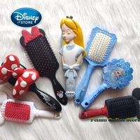 disney frozen comb 3d mickey minnie comb elsa anti static air cushion hair care brushes baby girls dress up makeups toy gifts