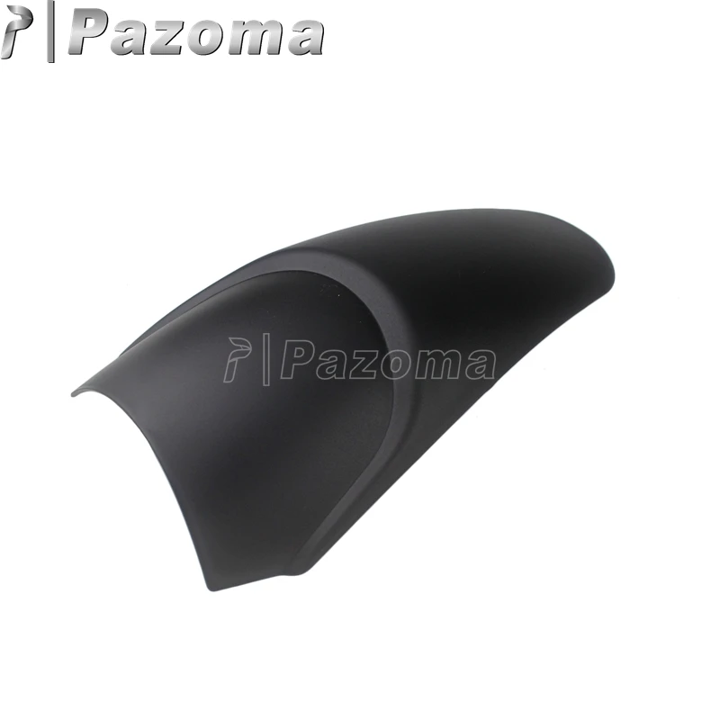 Черный Пластиковый мотоцикл удлинить 5 &quotпереднее крыло переднее колесо