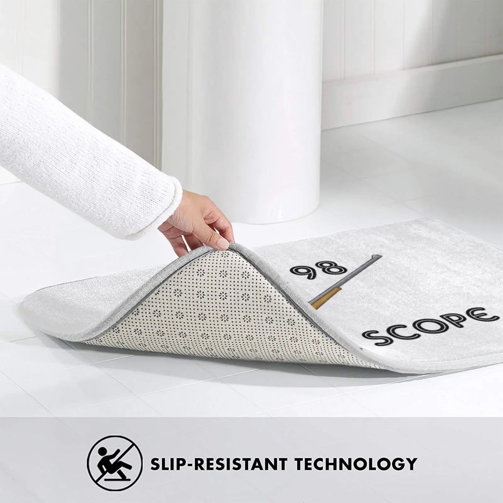 Kar 98 Lovers Mat Rug Carpet Anti-Slip Floor Mats Bedroom Gun |