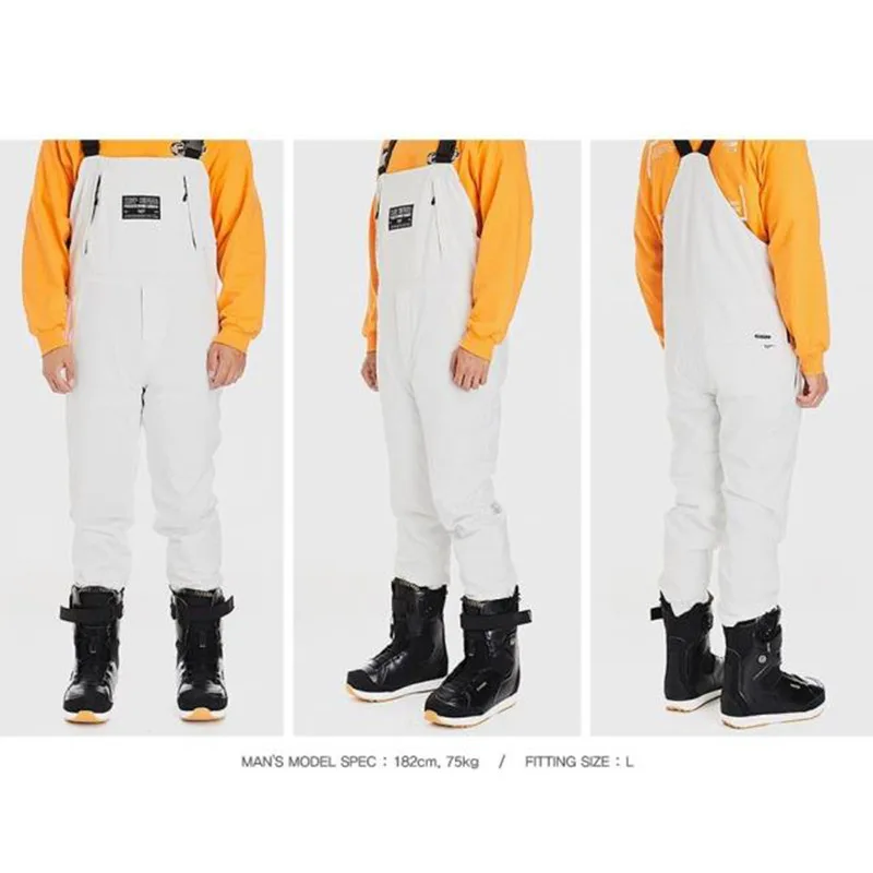 Комбинезон для сноуборда на завязках мужчин и женщин|Штаны сноубординга| |