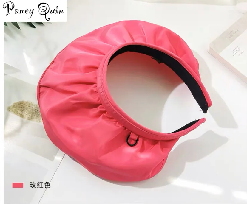 Регулируемый размер шляпа от солнца для женщин УФ езды солнцезащитные очки