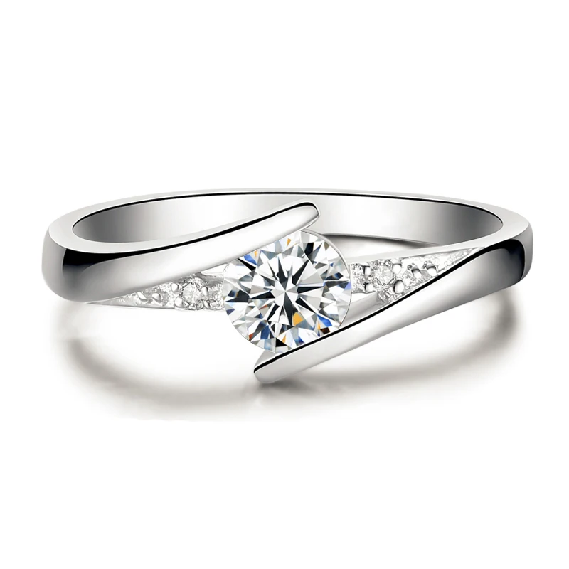 ORSA JEWELS женское серебряное кольцо без содержания свинца и никеля с австрийскими кристаллами AAA,, CZ кольца оптом OR02