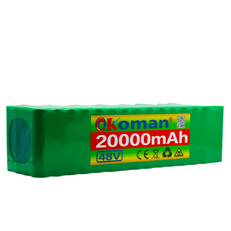 Аккумулятор для электровелосипеда 48 В 20 Ач 25 А фотоаккумулятор с аккумулятором