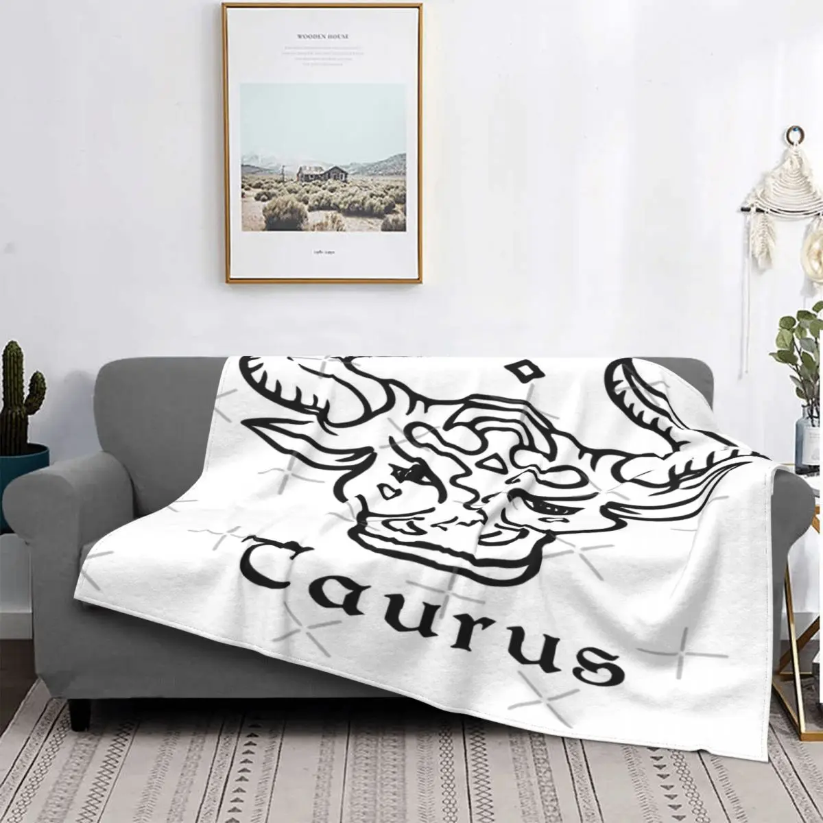 

Taurus-colcha de cama a cuadros, toalla de playa, manta doble, colcha de Picnic, 1 manta