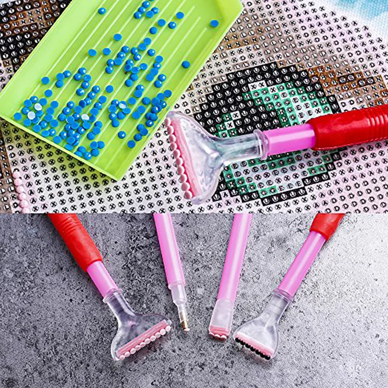 

Diamond mosaic Diamond painting accessories 5D diamond painting cross stitch embroidery pen tool set horse glue pen set tweezers