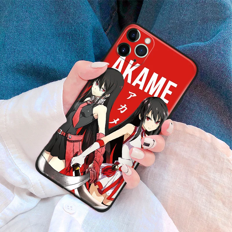 Okami Akame Ga Kill Манга Арт силиконовый чехол для телефона iPhone Se 6 6s 7 8 Plus X Xr Xs 11 12 Mini Pro Max