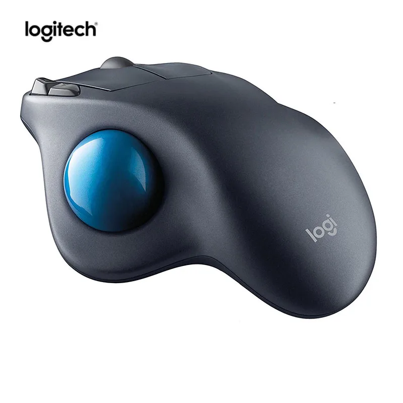 Logitech M570 2.4G Wireless Mouse Gaming Professional Drawing Trackballs Laser Mice Vertical for Windos 10/8/7 with USB Receiver |