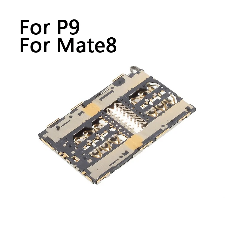Держатель контактов для чтения sim карт Huawei P7/P8 Lite/P8/P9/Mate 8|Шлейфы мобильных