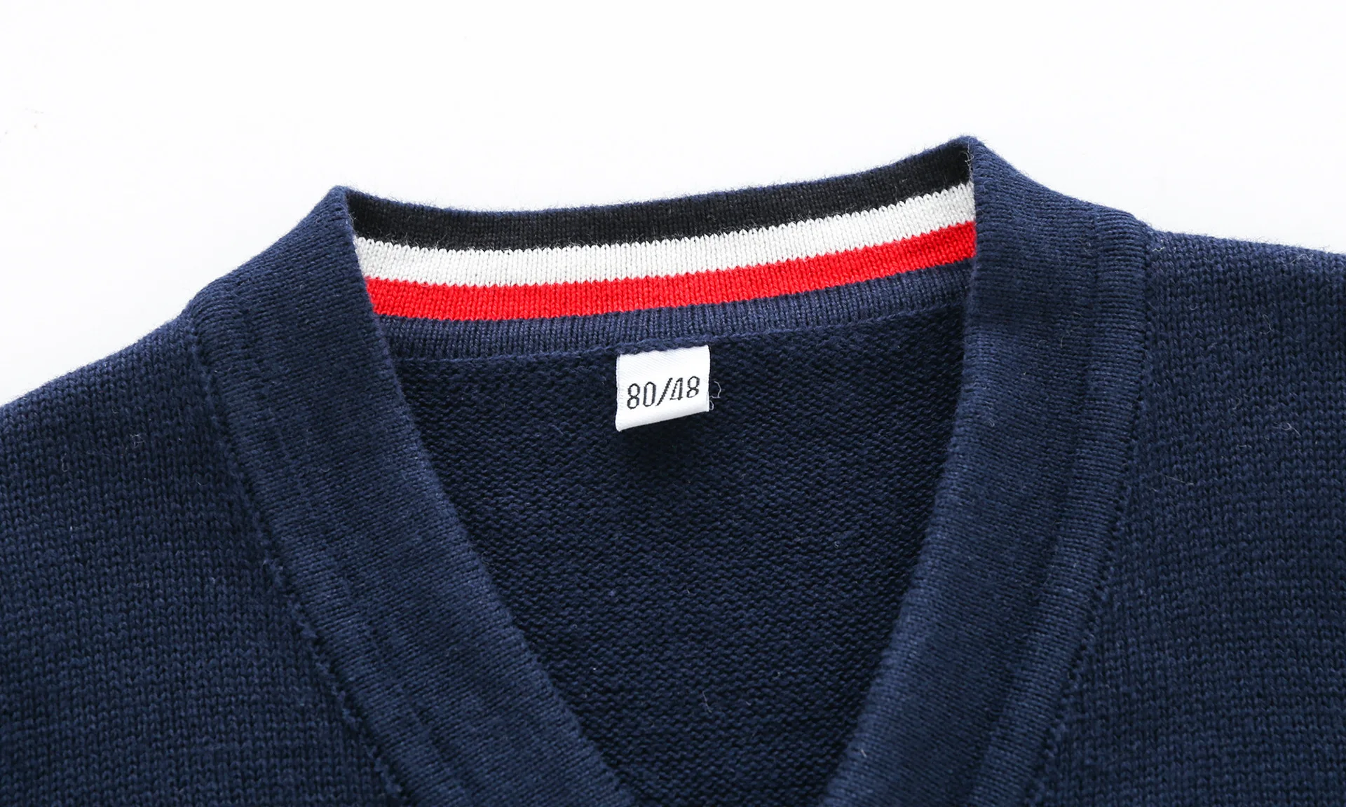 

New autumn and winter baby boy clothes pure cotton college style knitted long-sleeved kids cardigan sweater coat