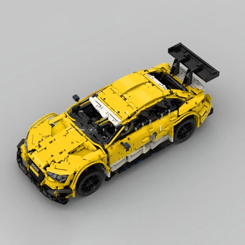 

Технологический строительный блок moc-52610 RS5 электрический пульт дистанционного управления Супер спортивный автомобиль «сделай сам» для мал...