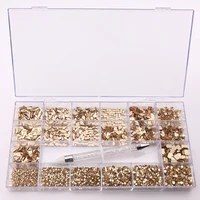 21 gridsbox mixed multi shapes golden shadow flatback glass rhinestones crystal ab fancy shaped stones for nail art decorations