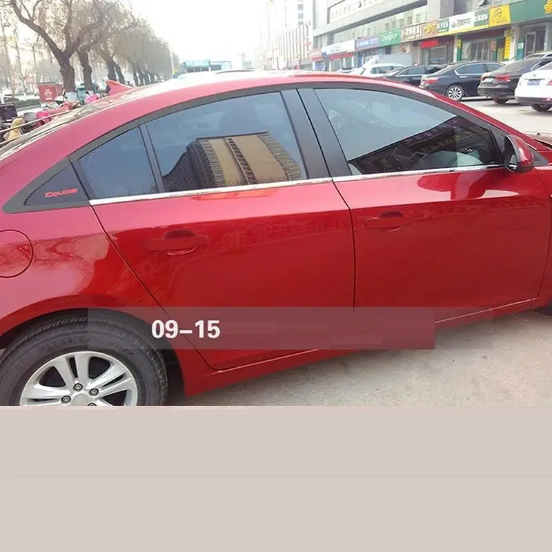 Хромированная Автомобильная оконная задняя панель педаль Крышка бензобака