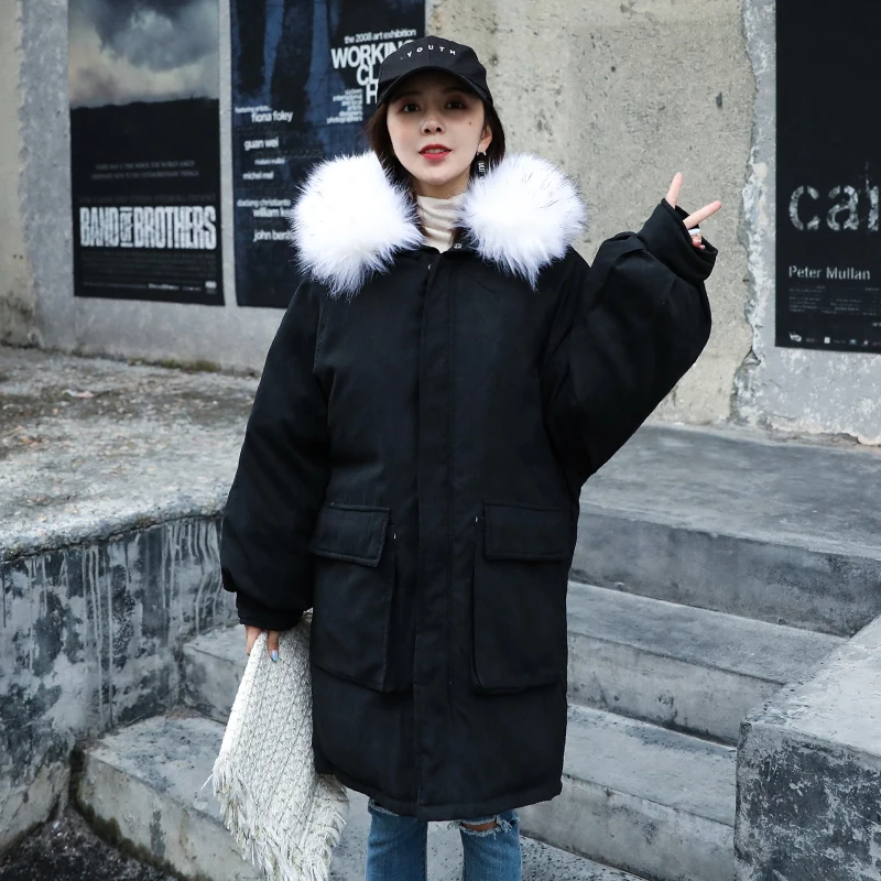 

Nicesnowl autumn winter sale Women Plus size Fashion cotton Down jacket hoodie long Parkas warm Jackets new Female winter coat