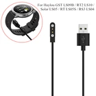 Магнитный зарядный USB-кабель для Xiaomi Haylou GST LS09BRT2 LS10Solar LS05RT LS05SRS3 LS04 портативный зарядный Шнур адаптер