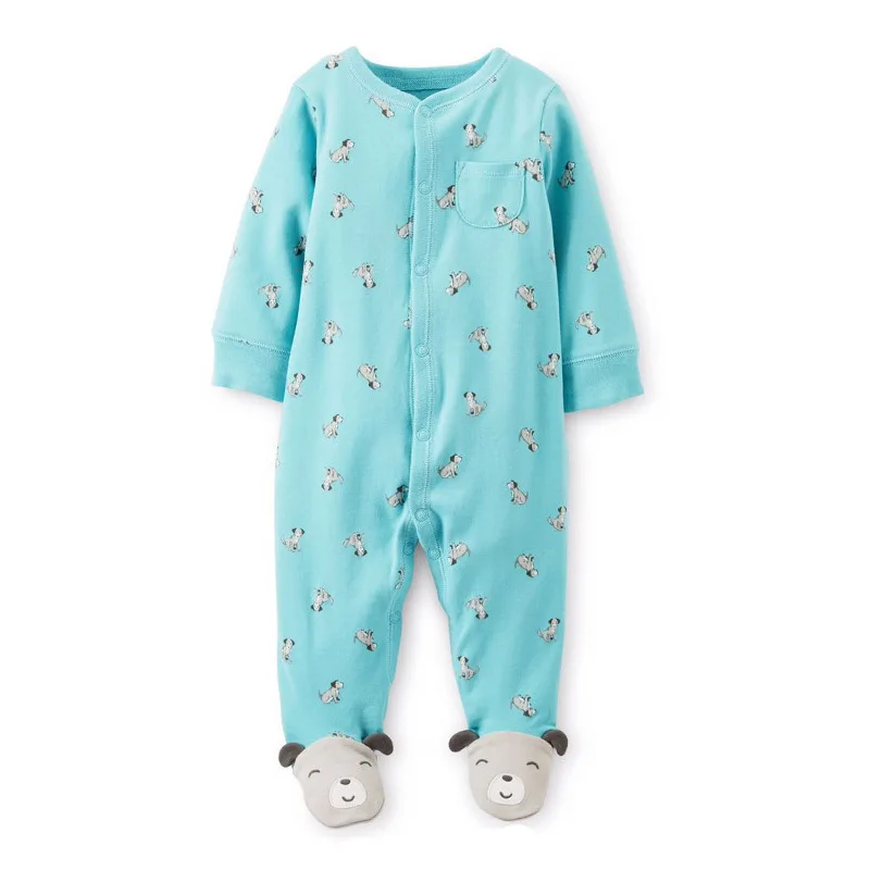 Милые носки со львом для малышей Комбинезоны новорожденных хлопка костюм