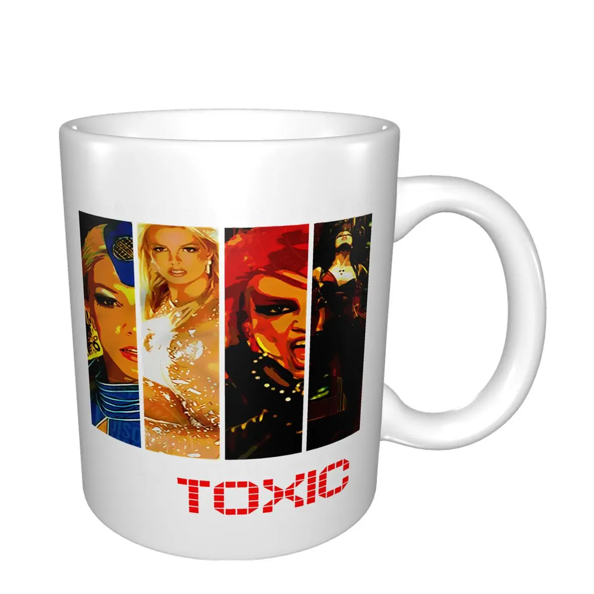 Кофейная чашка для мамы и дочки Britney Toxic знаковые наряды 2003 год | Дом сад