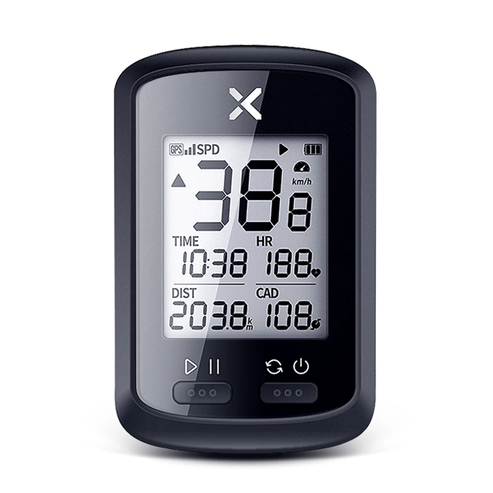 Велокомпьютер XOSS G + беспроводной GPS Спидометр водонепроницаемый шоссейный