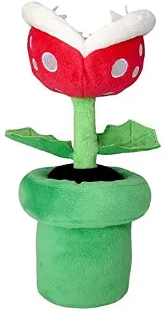 Новые милые классические плюшевые игрушки Super Mario Piranha 22 см детские мягкие подарки