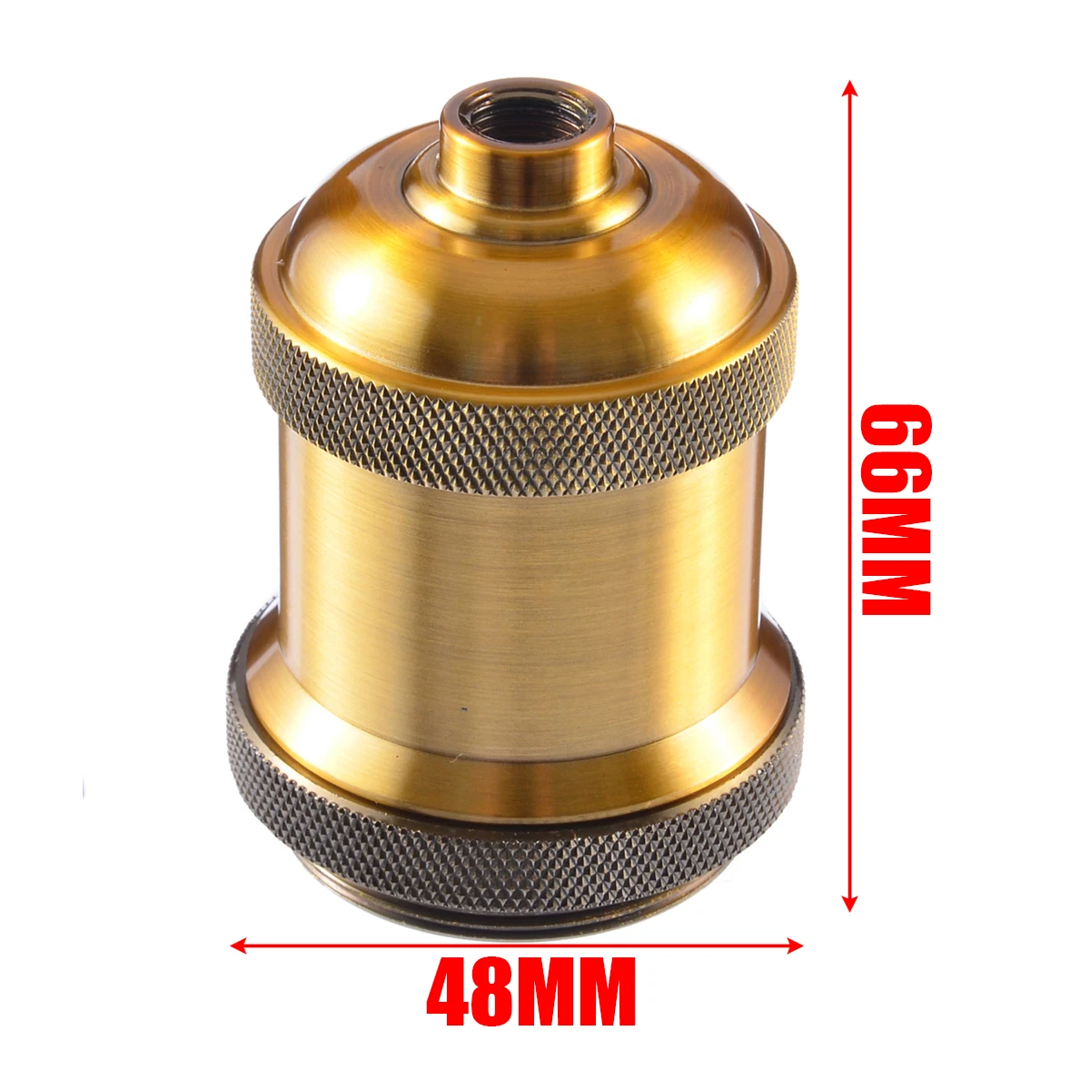 10 шт. лампа база E27 Винтаж алюминий держатель лампочки винт розеточный светильник