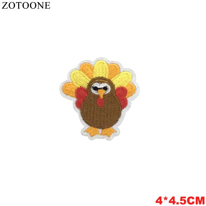 PE1435CT ZOTOONE единорог животные Parches вышивка утюг на патчи для одежды DIY продукты полосатая одежда НЛО Наклейки Аппликации E - Цвет: PE1435CT