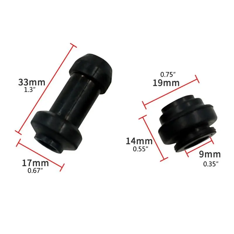 

10Set Motorcycle Scooter Brake Upper Lower Pump Caliper Shock Absorber Sleeve Rubber Disc Brake Pump Waterproof Cap Dust Cover