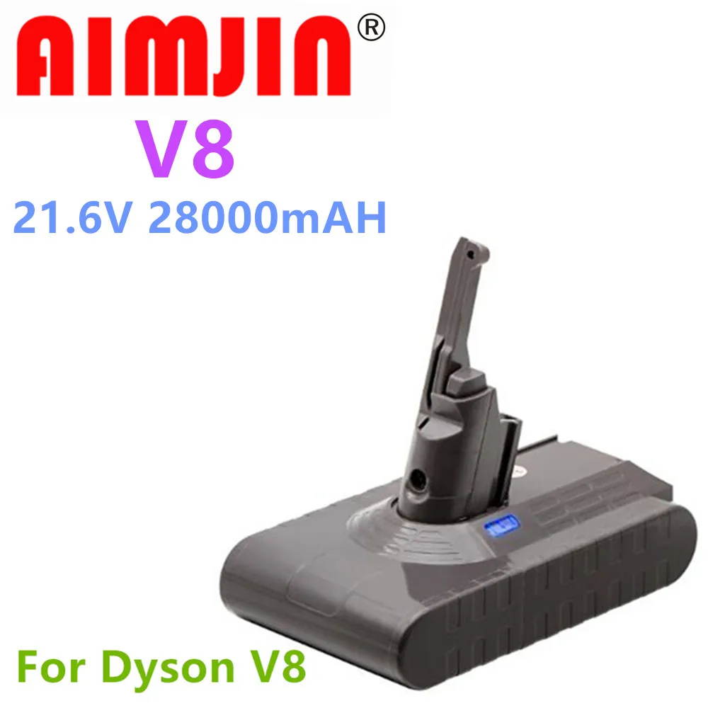 

21.6V 28Ah Recharge Battery for Dyson V8 Battery Absolute /Fluffy/Animal Li-ion Vacuum Cleaner Rechargeable Battery