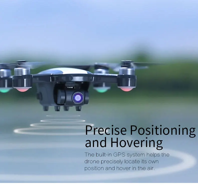 Квадрокоптер RTF VS DJI MAVIC 2 PRO AIR Spark SJRC F11 GPS Wi Fi FPV камера 1080P оптическое