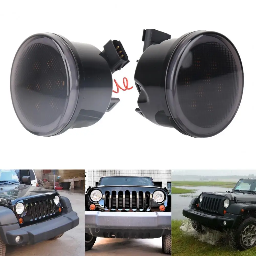 2 светодиодный т. Светодиодные поворотники для Jeep Wrangler 07-17 | Автомобили и
