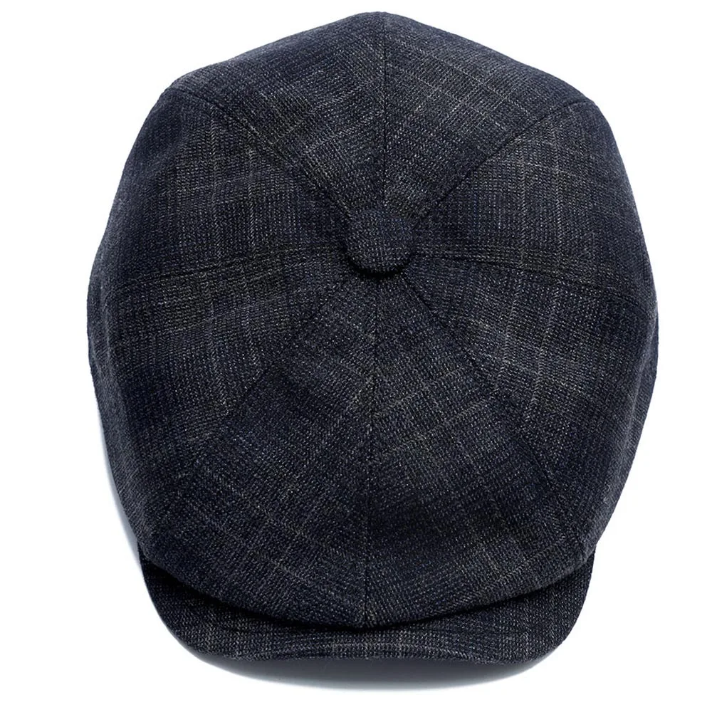 Кепка Fibonacci в стиле ретро для мужчин и женщин теплая восьмиугольная шапка клетку