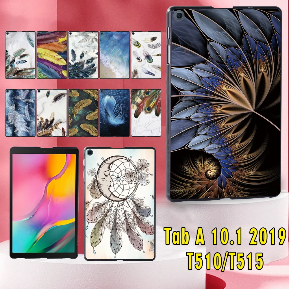 

Back Cover for Samsung Galaxy Tab A 10.1 2019 T515 T510 Drop Resistance Tablet Hard Shell Case for SM-T515 SM-T510